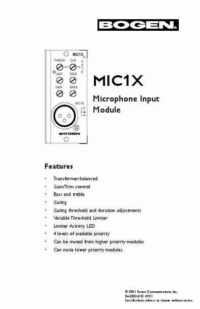 Bogen Music Mixer MIC1X-page_pdf